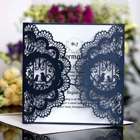 10pcs bird wedding invitations card with envelope pocket greeting cards for wedding mariage anniversary party supplies favors