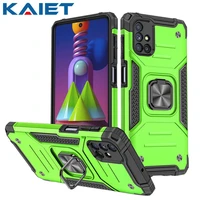 shockproof phone case for samsung m10 m60s m31s m51 magnetic ring car holder protective cover for galaxy m30s m21 m31 m12 m52 5g