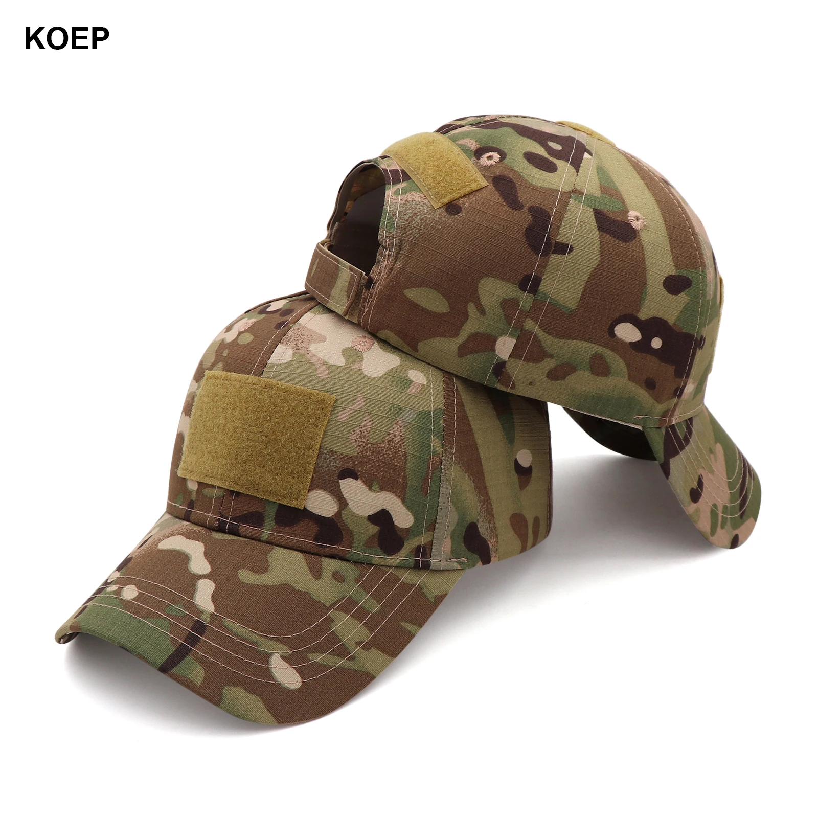 

KOEP 13 Colors Tactical Series CAMO Baseball Cap Fishing Caps Men Outdoor Hunting Camouflage Jungle Hat