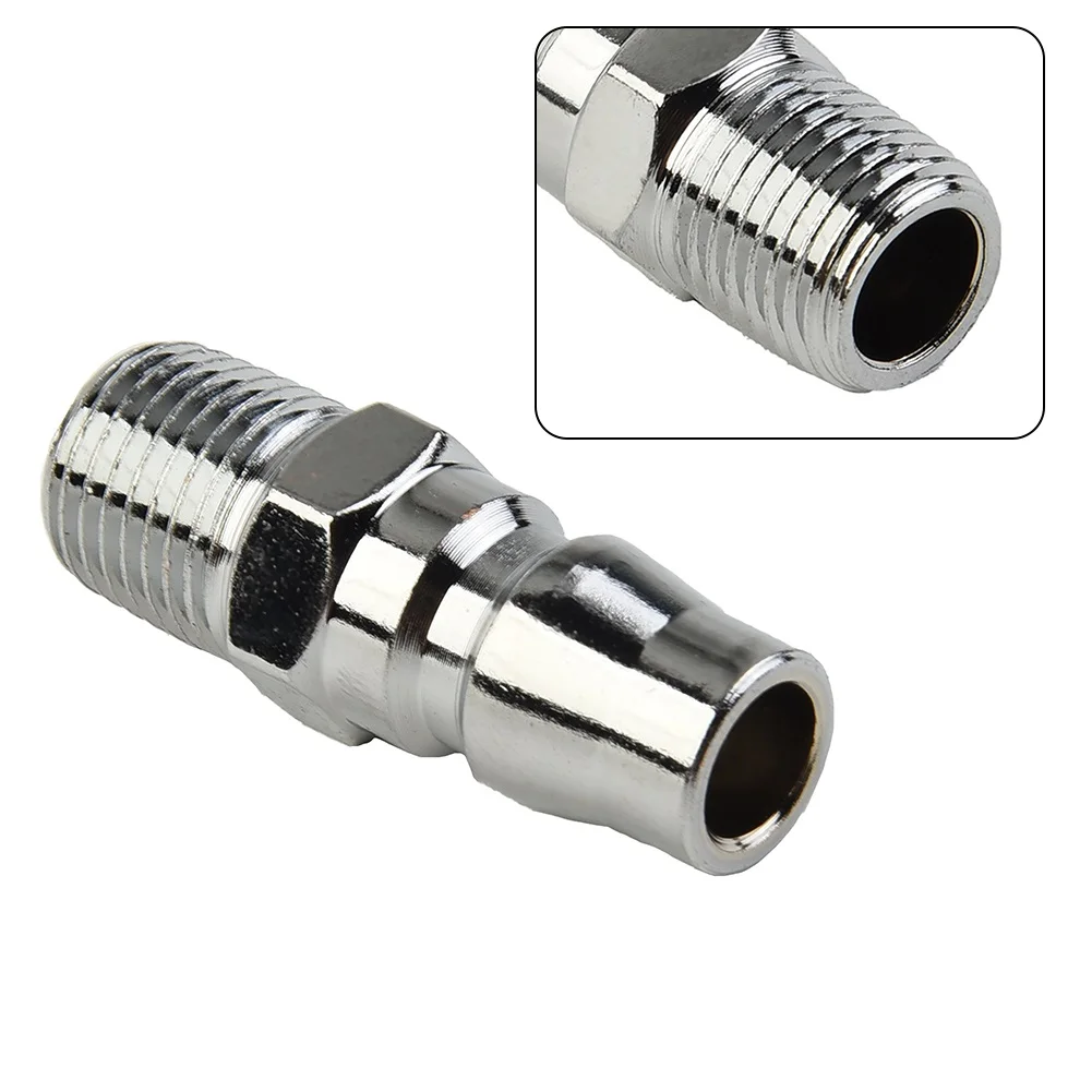 

Brand New Durable High Quality Practical Thread Adapter NITTO Male With 1/4inch BSP Male W:15 H:15 L:50 Air Fitting