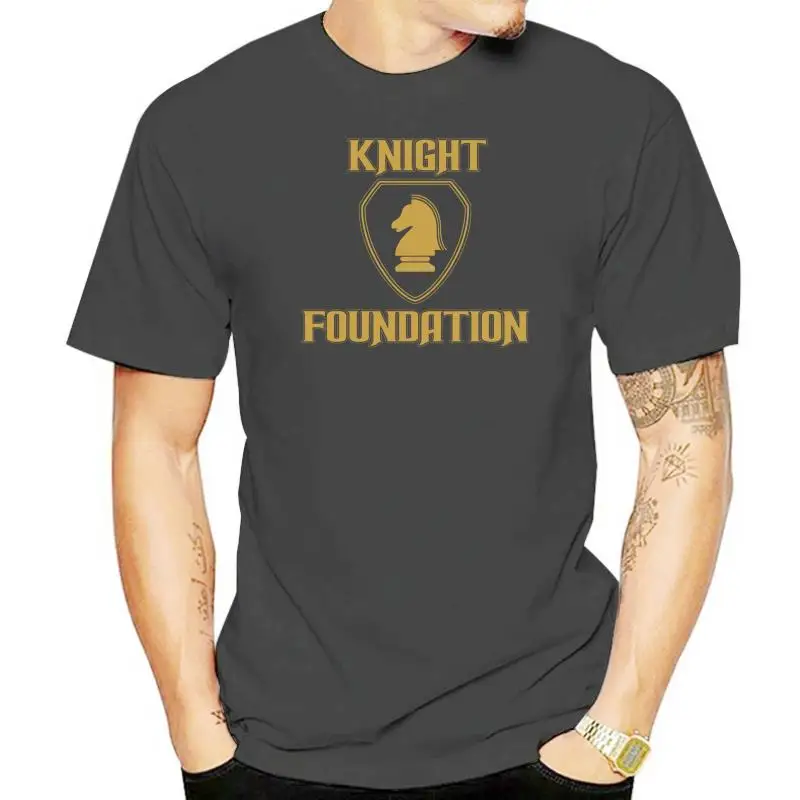 Футболка BLACK KNIGHT FOUNDATION LOGO - Rider K.I.T.T. Мужская футболка в стиле унисекс размеры S M L XL