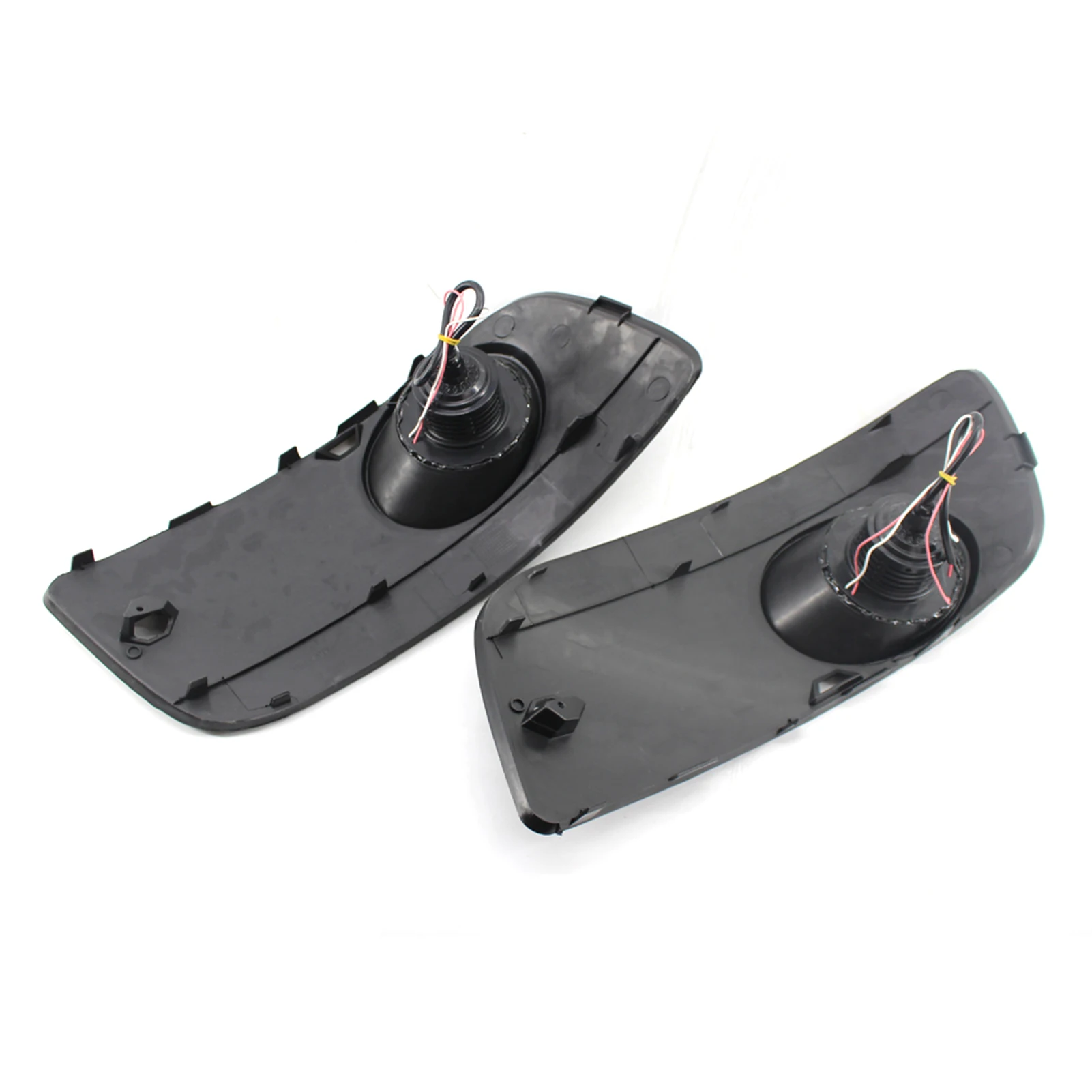 Передняя противотуманная светодиодная лампа ангела бампер решетка крышка