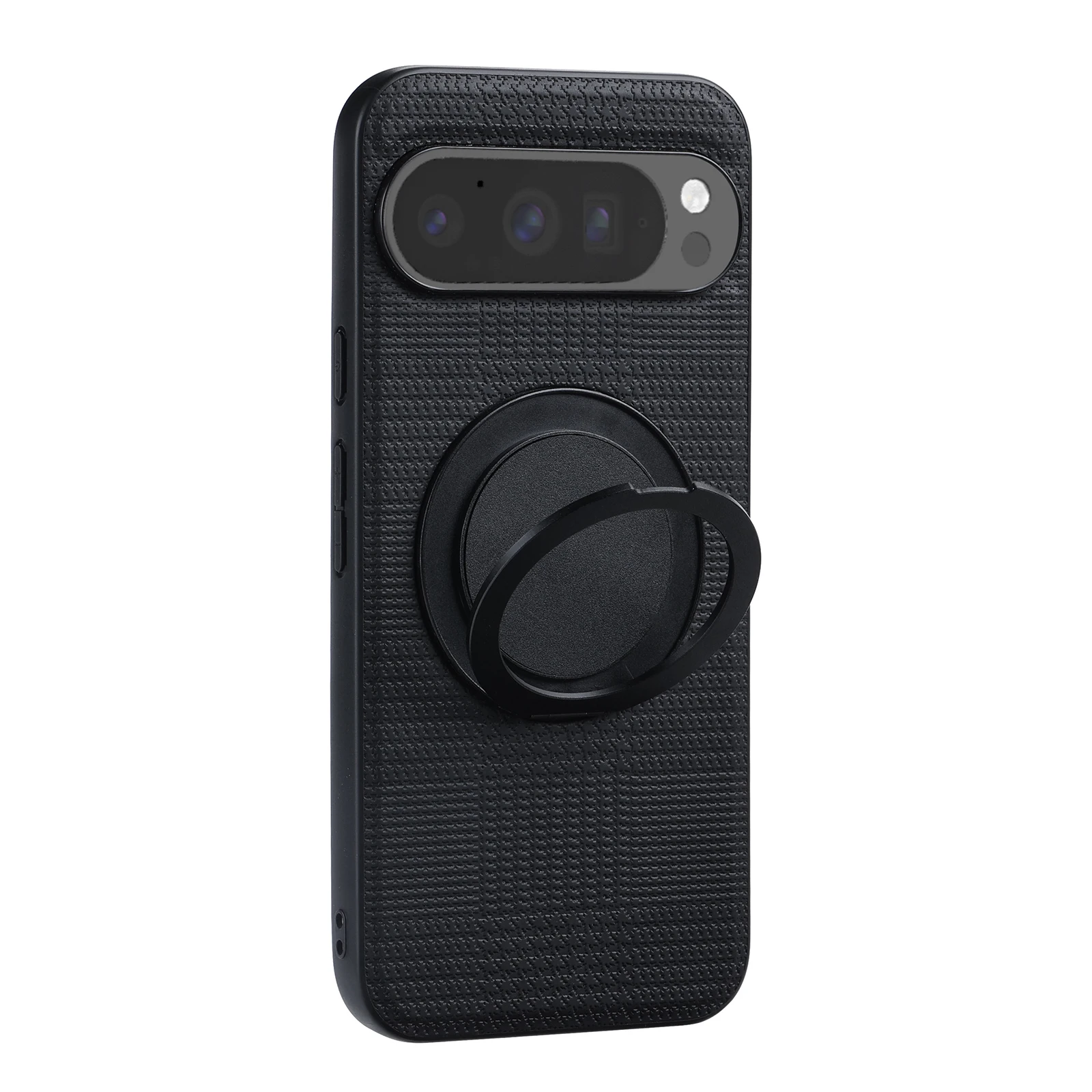 Кожаный чехол с магнитным кольцом и подставкой гусиные лапки для Google Pixel 9 8 7 a Pro XL