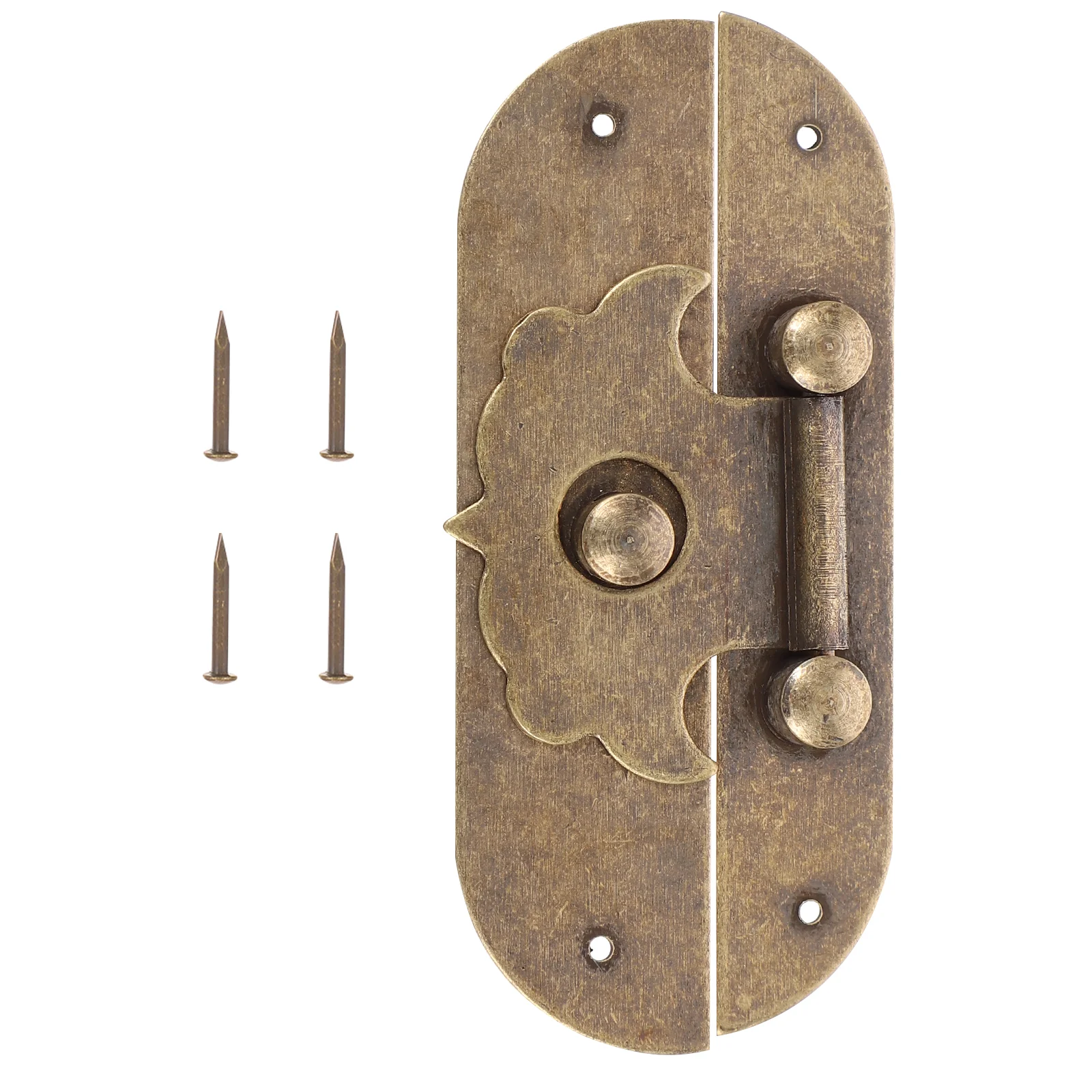

Tool Box Hasp Cabinet Hinges Decorative Lock Small Brass Hasps Kitchen Padlock Furniture Clasp