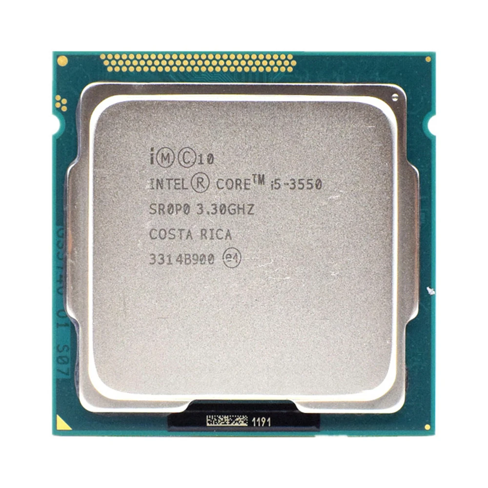 Процессор Intel Core i5-3550 i5 3550 3 ГГц четырехъядерный процессор 6 Мб 77 Вт LGA 1155 |