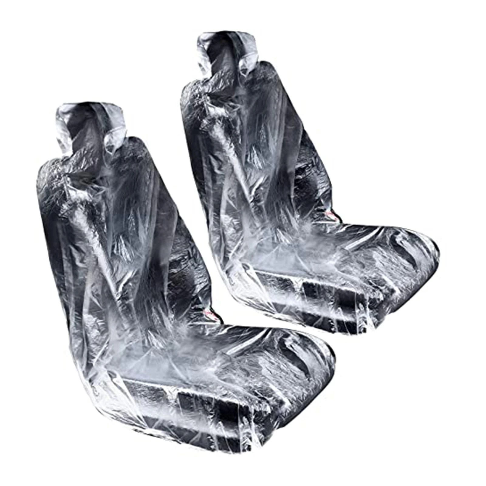 

100 шт., универсальные одноразовые чехлы для автомобильных сидений