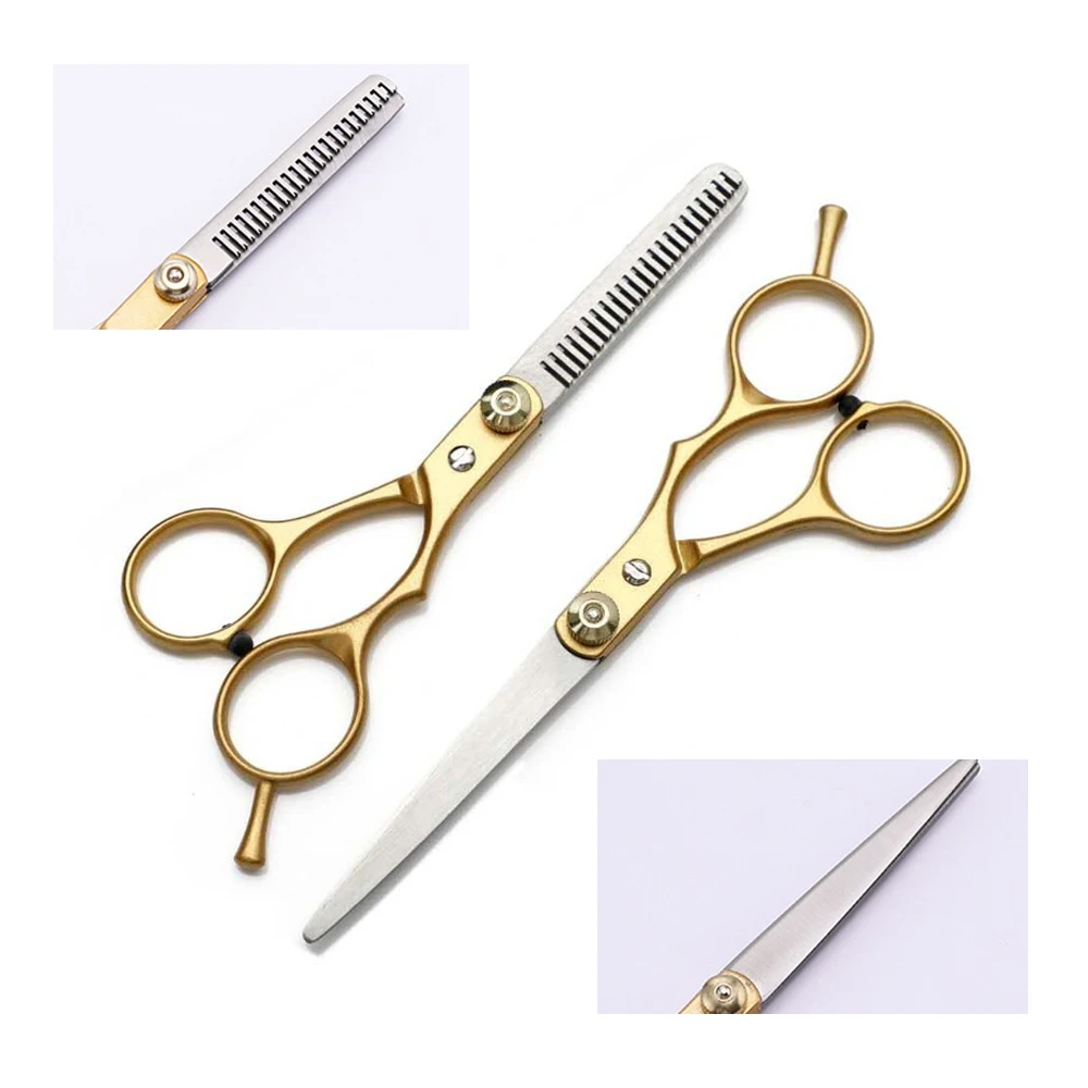

Thinning Shears Hair Cutting Teeth Scissors Stainless Steel Haircut Scissor for Home Salon Barber Hairdressing Scissor