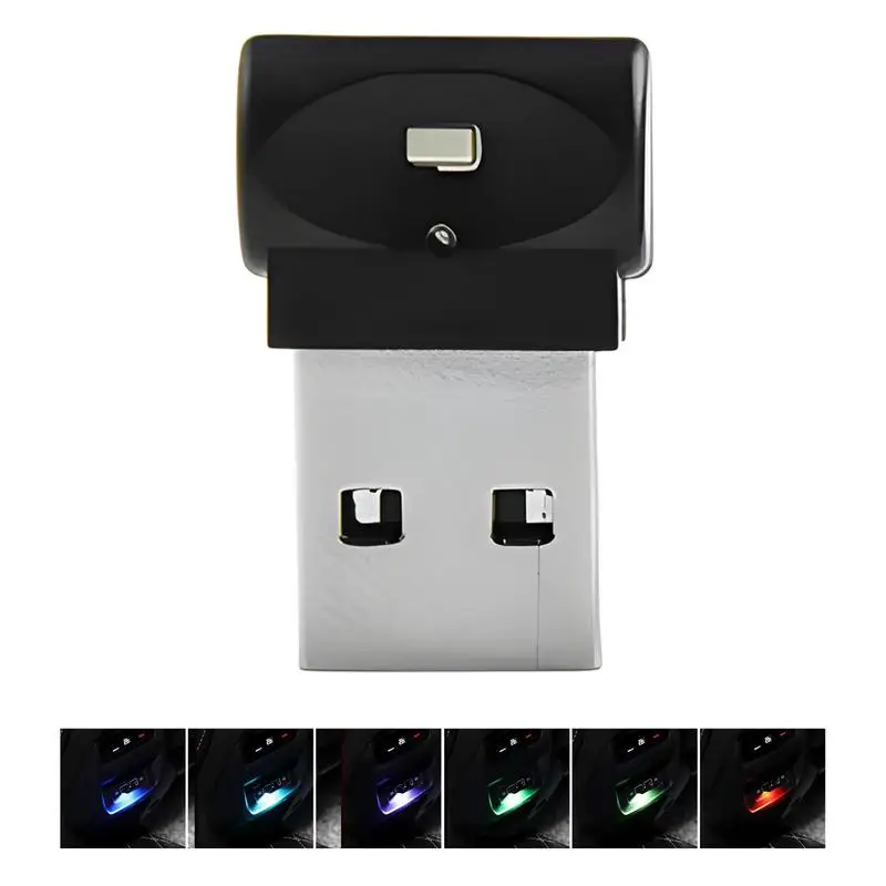 

Mini USB LED Car Decor Light Auto Interior Atmosphere Light Emergency Lighting Light PC Auto Colorful Decor Lamp Car Accessory