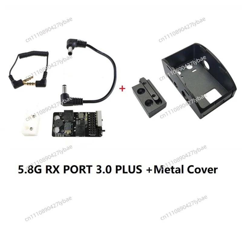 Фото Комплект внешнего аналогового приемника 5.8G RX PORT 3.0 для очков DJI FPV Goggles V2, легкий, 5В 3А, для авиационных очков №3