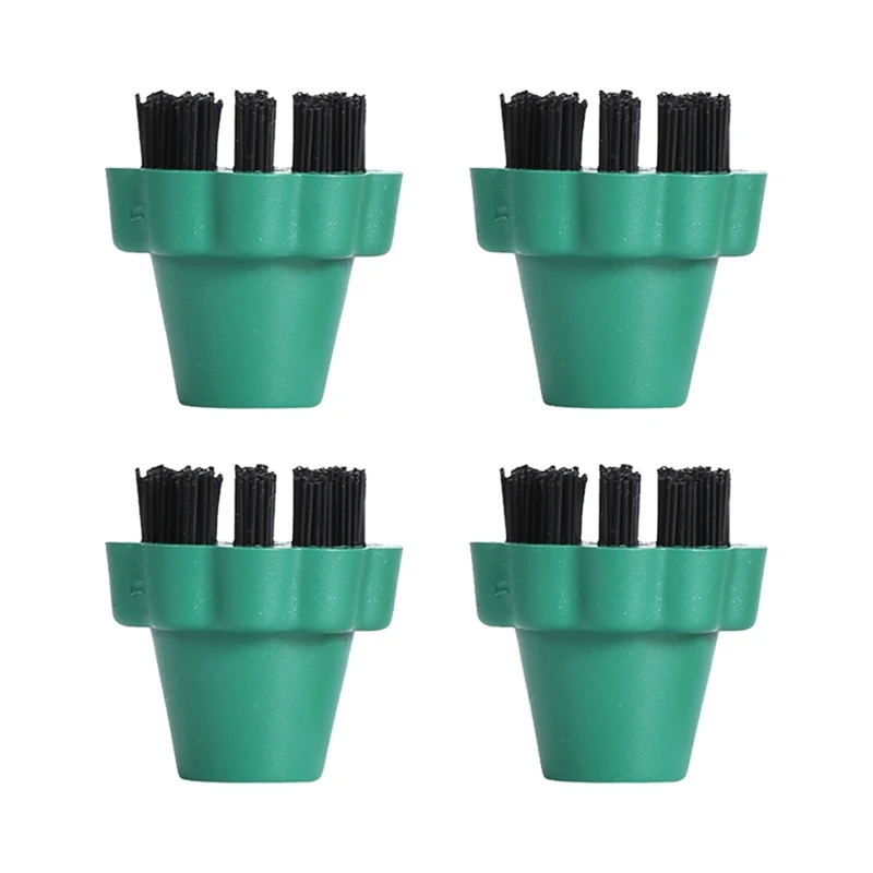 

4Pcs Round Cleaning Brushes For Karcher SV7 SV1802 SV1902 2.860-231.0 Steam Cleaner Accessories Brush Kits