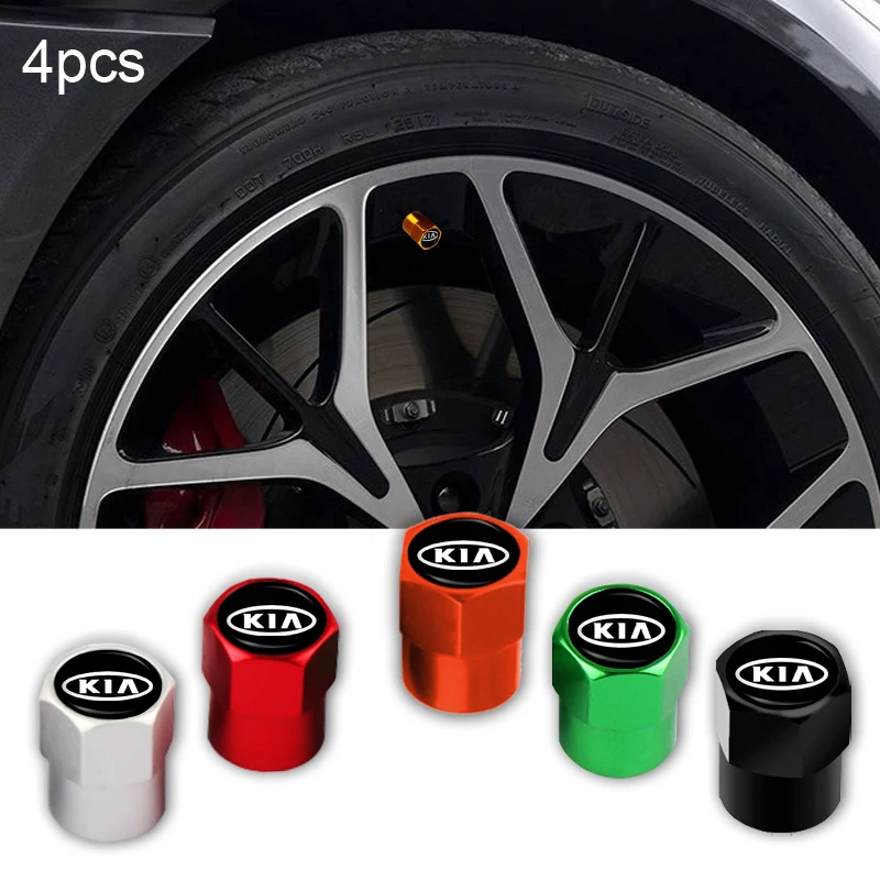 

Aluminum Hexagonal Valve Cap Automobile Tire Dust for Kia Rio 3 K2 Picanto K5 Optima Sorento Stinger Cerato Sportage Car Goods