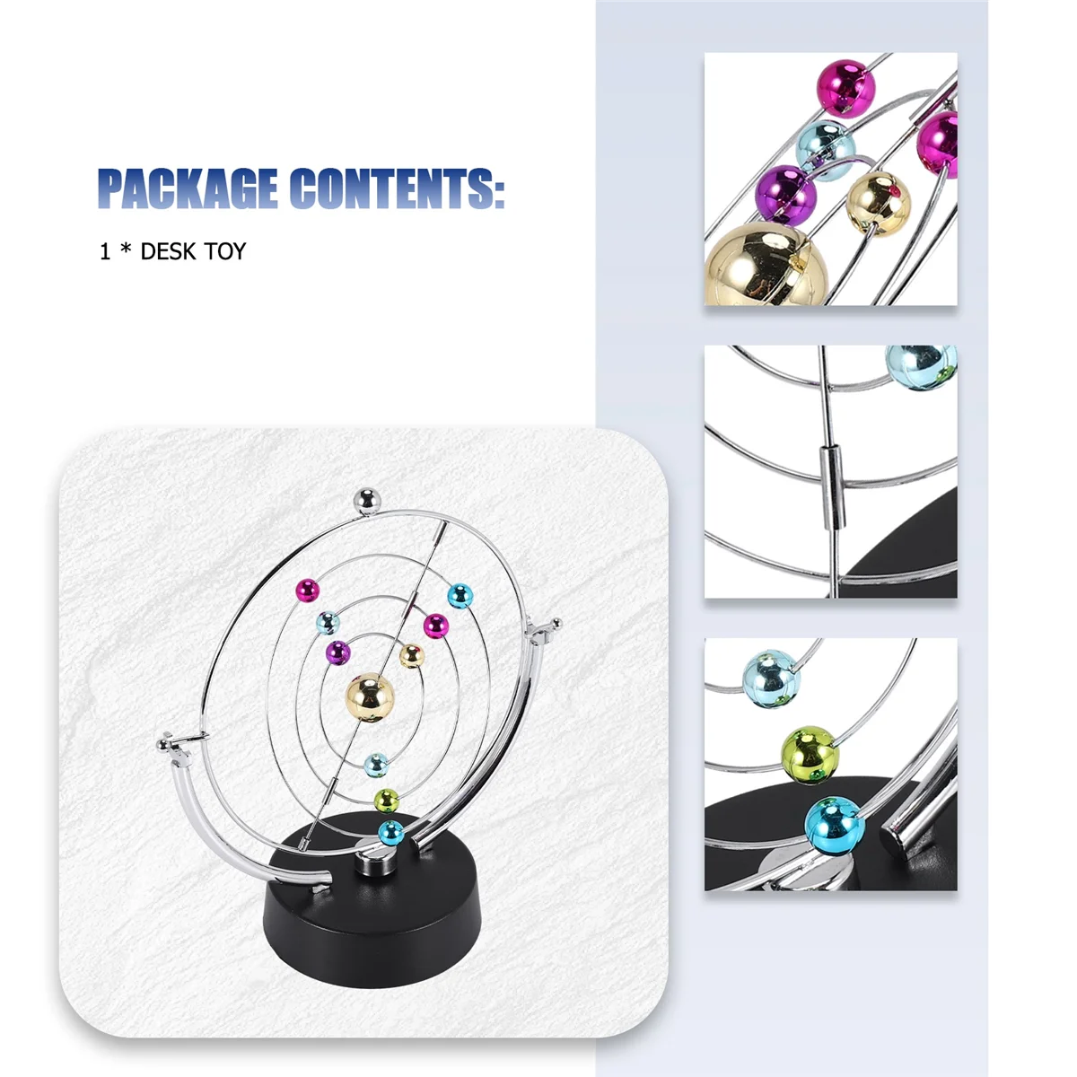 Кинетическое искусство Asteroid - электронное движение настольная игрушка украшение