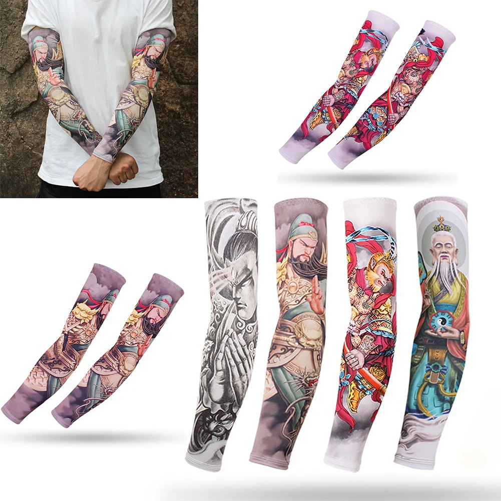 

Arm Cover for Running Summer Sleeve Tattoo Arm Sleeves Cover Outdoor Fishing Cycling Sleeves Tattoos Sun Protection Cover