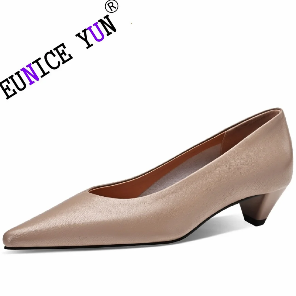 Туфли-лодочки женские на тонком высоком каблуке с острым носком 34-40