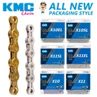 Цепь велосипедная KMC Z6X8X9X10X11X12, цепь для горного велосипеда, 6789101112 скоростей, запчасти для шоссейного велосипеда Shimano SRAM