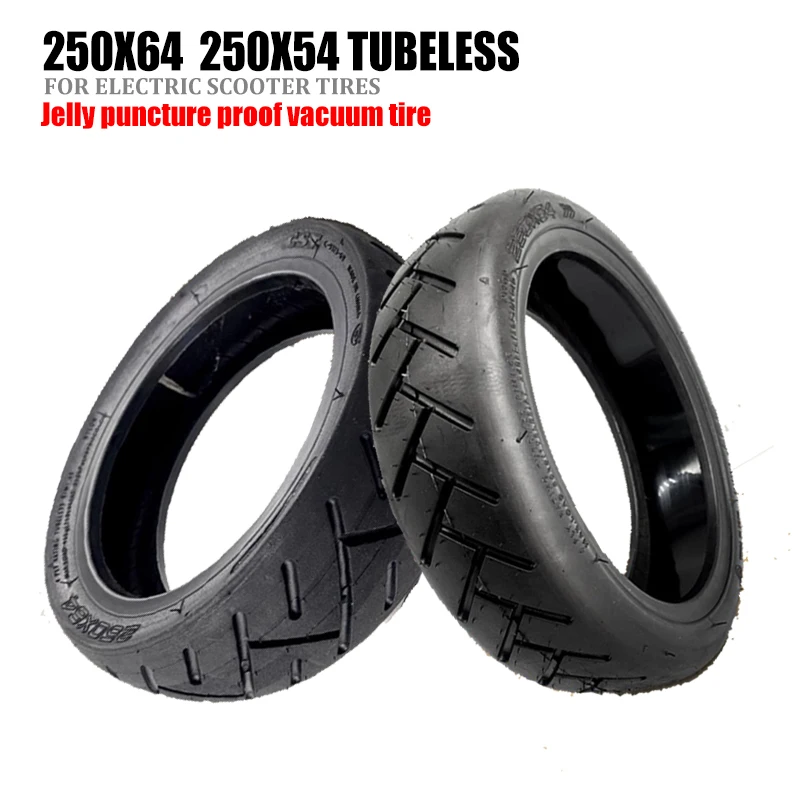 

CST Anti puncture vacuum tire 250x64 250X54 For Xiaomi Scooter Upgraded Thicken Tubeless 10" Replacement Tyre