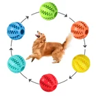 Силиконовый игрушечный мяч для домашних животных, интерактивные жевательные игрушки, устойчивые к укусам, для маленьких собак, чистка зубов, шлифовка зубов, жевательные аксессуары для домашних животных, Лидер продаж