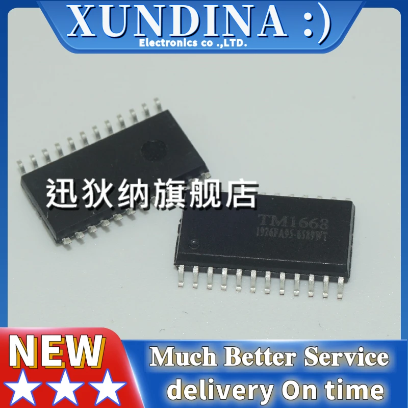 

5PCS TM1668 SSOP-24 Новый и оригинальный IC