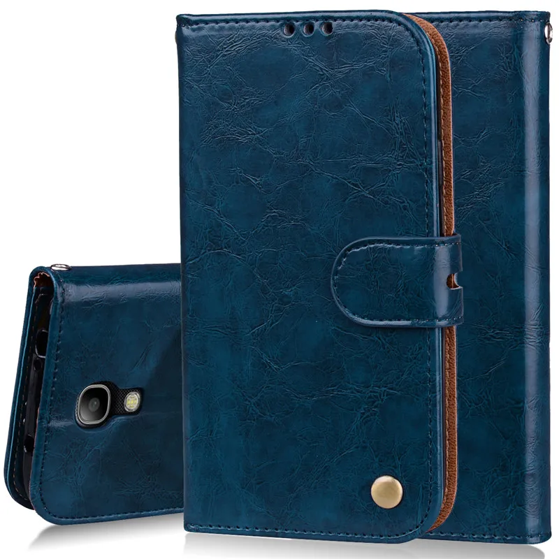 Кожаный кошелек-чехол для Samsung S4 i9500 i 9500 Galaxy S 4 GT I9500 I9505 GT-I9500 i9515 I9506 I9502 Flip Cover on.