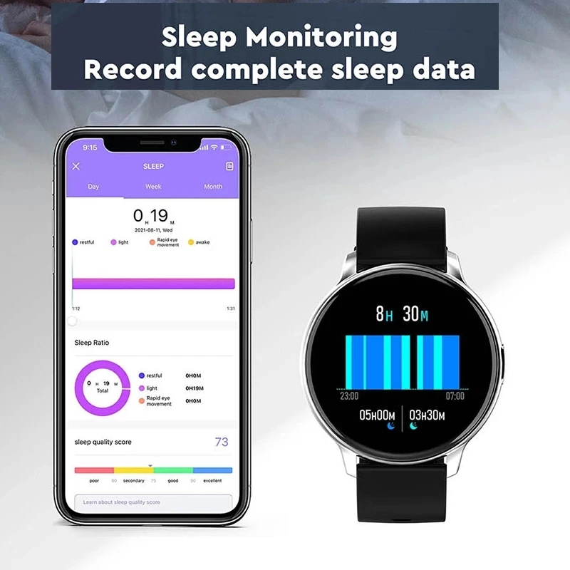 Цифровые часы с напоминанием о звонках динамический пульсометр