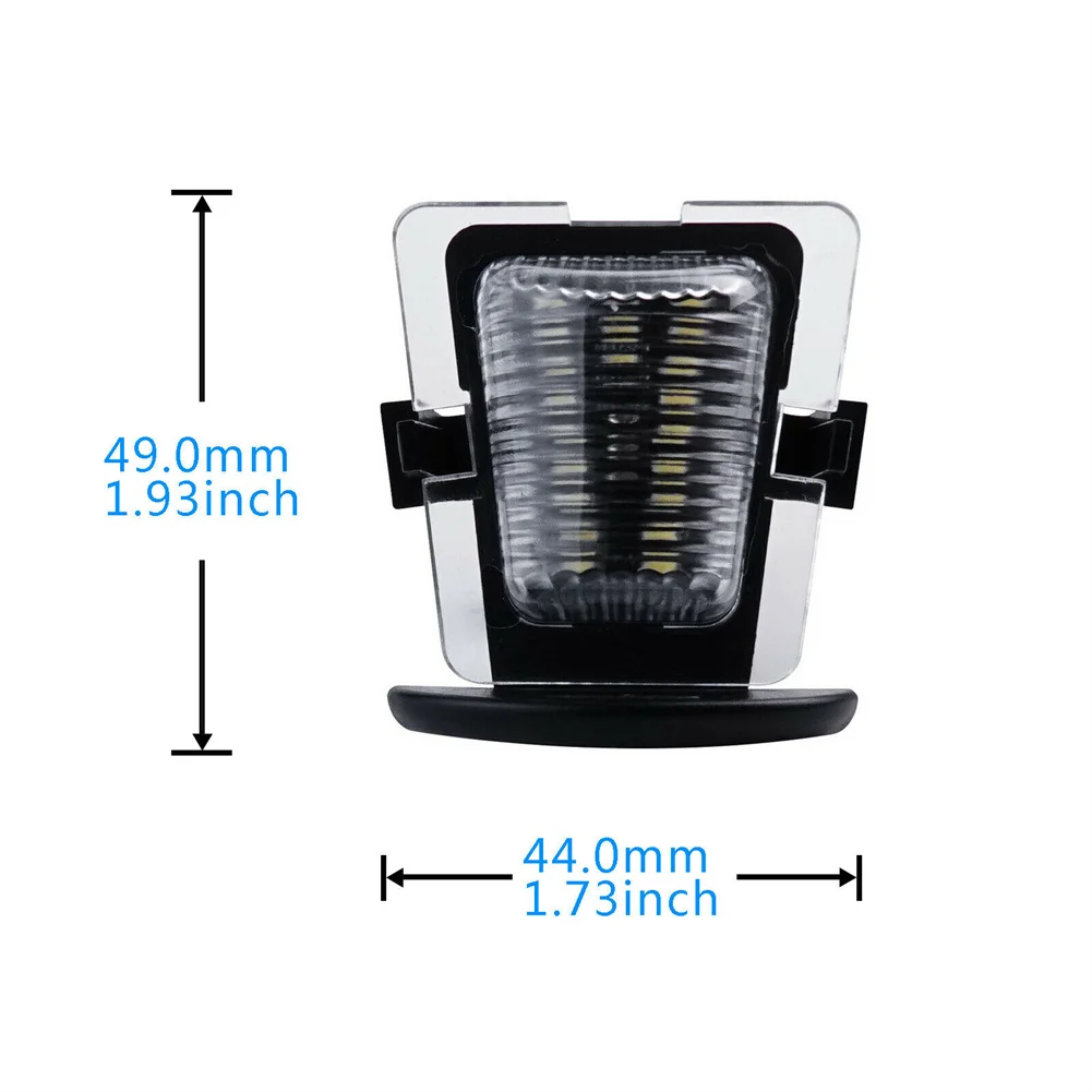 

Rear Number Plate Light 2007-2018 68064721AA Accessories Assemblies Auto Number Plate Light Lamp