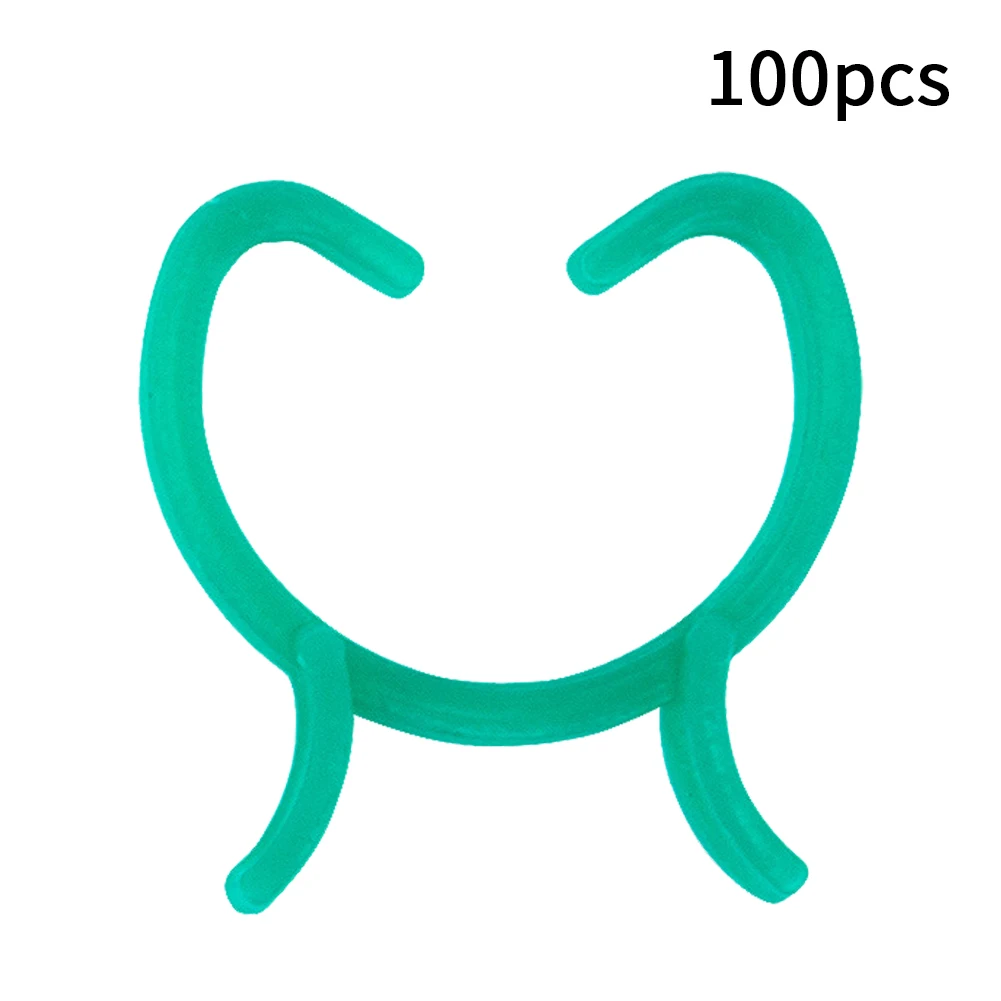 

100pcs Invisible Tomato Plant Clip Vine Support For Clamping Practical Gripper Reusable Weatherproof Vegetables Home Garden