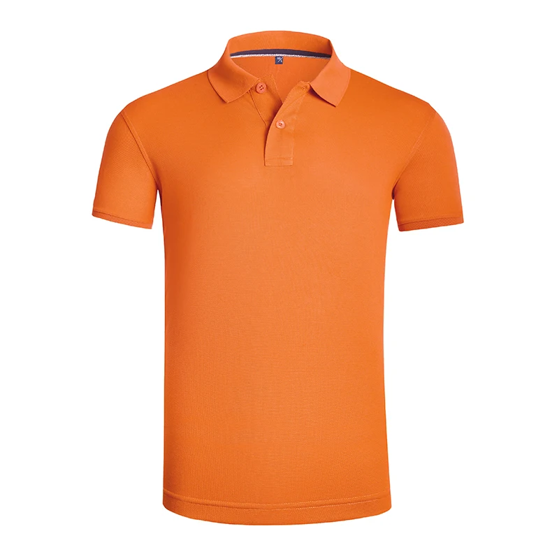 Рубашка-Поло рабочая одежда с короткими рукавами и вышивкой на заказ футболка