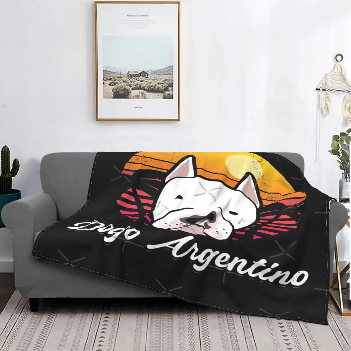 

Dogo-Manta a cuadros для el доме, охват для cama с изображением собаки перуанского, идеально подходит для пляжа