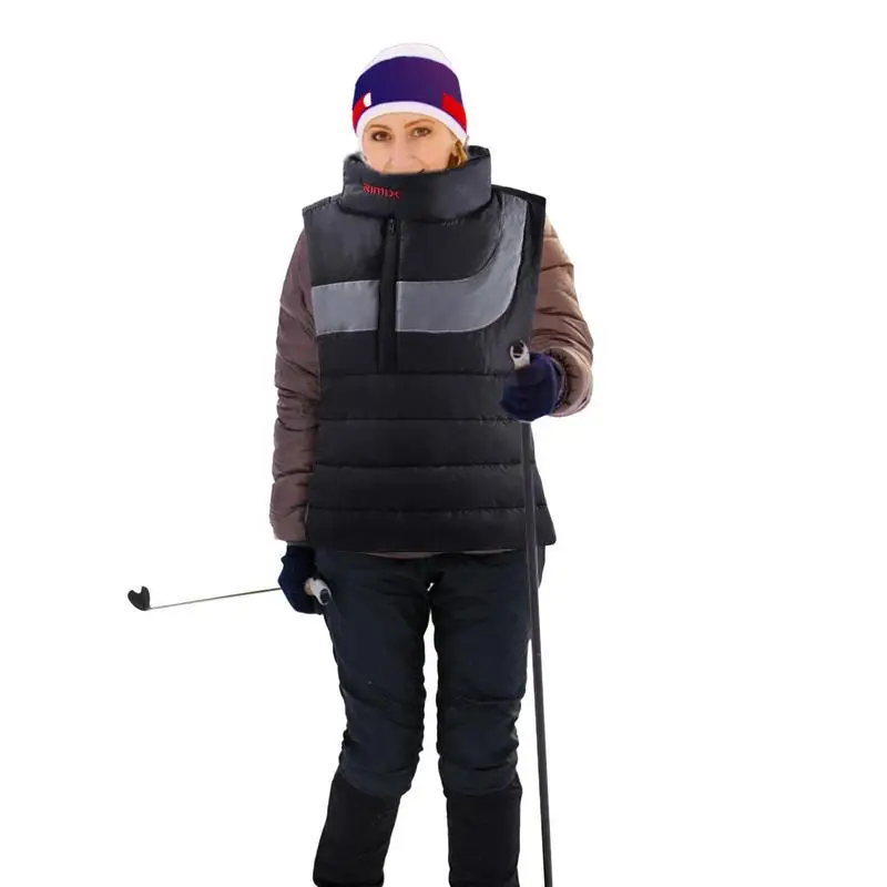 

Водонепроницаемый зимний удлиненный шарф, шейный теплый плотный флисовый нагрудник, шарф для катания на лыжах, мотоциклах, сноуборде, спорта