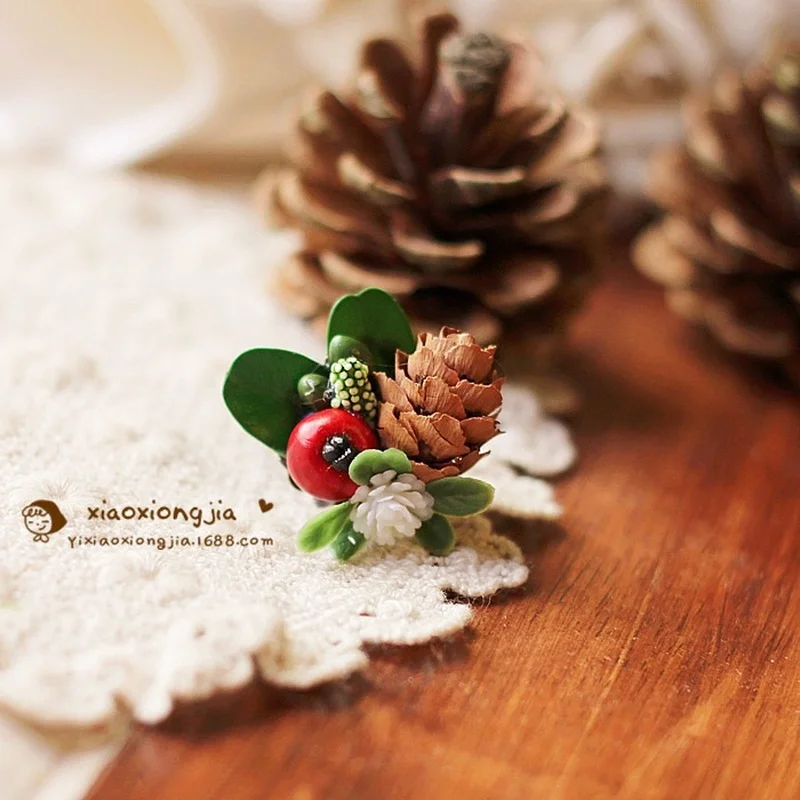 

Forest Department Handmade Retro Small Fresh Bride Wedding Photo Shoot Holiday Ring