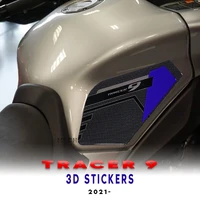tankpad sticker 3d tank pad stickers oil gas protector cover decoration for yamaha tracer 9 tracer9 gt 2021 2022