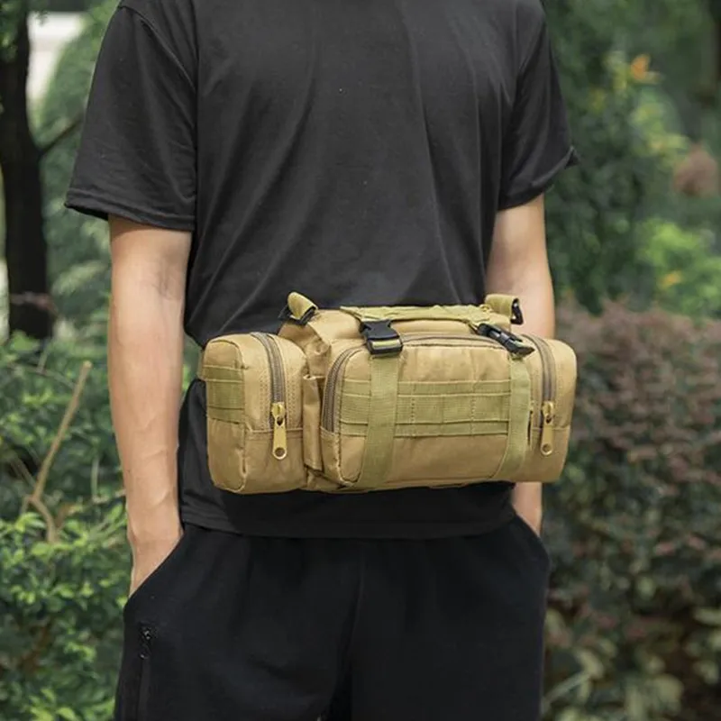 

High Quality Outdoor Military Tactical Backpack Waist Pack Waist Bag Mochilas Molle Fishing Camping Hiking Pouch Chest Bag