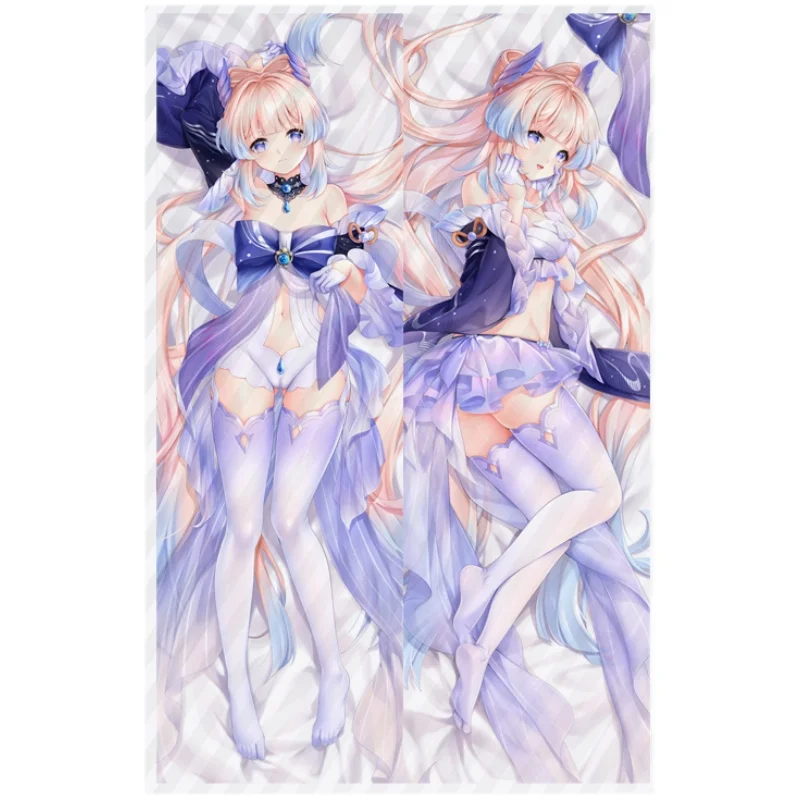 

60*180CM Genshin Impact Customized Dakimakura Pillow Case Sangonomiya Kokomi Pillow Cover Hugging Body Bedding Body Pillow Case