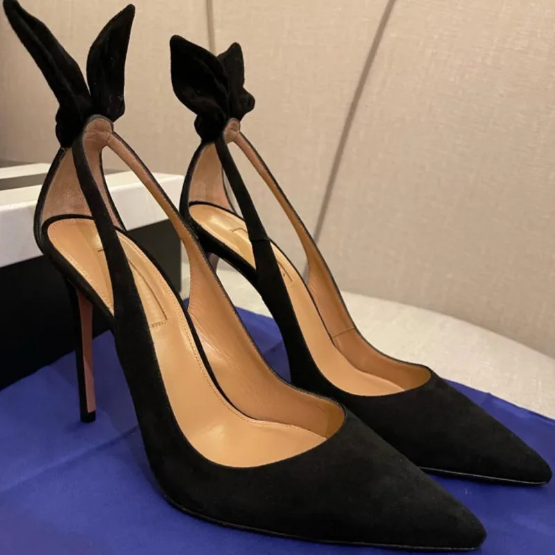 

Ultra High Heels Women's Thin Heels Sexy European And American Wind Bed Pointed High Heels Professional Single Shoes