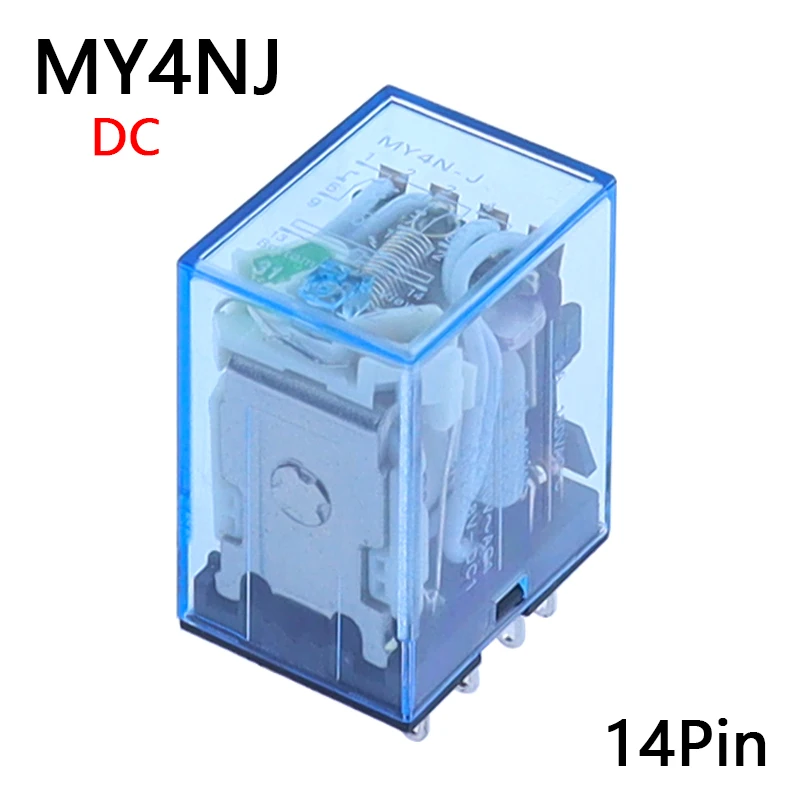 

Реле MY4P HH54P MY4NJ катушка общего назначения DPDT микро мини электромагнитный релейный переключатель с розеткой Стандартный постоянный ток 110 В 220 в постоянный ток 12 В 24 В