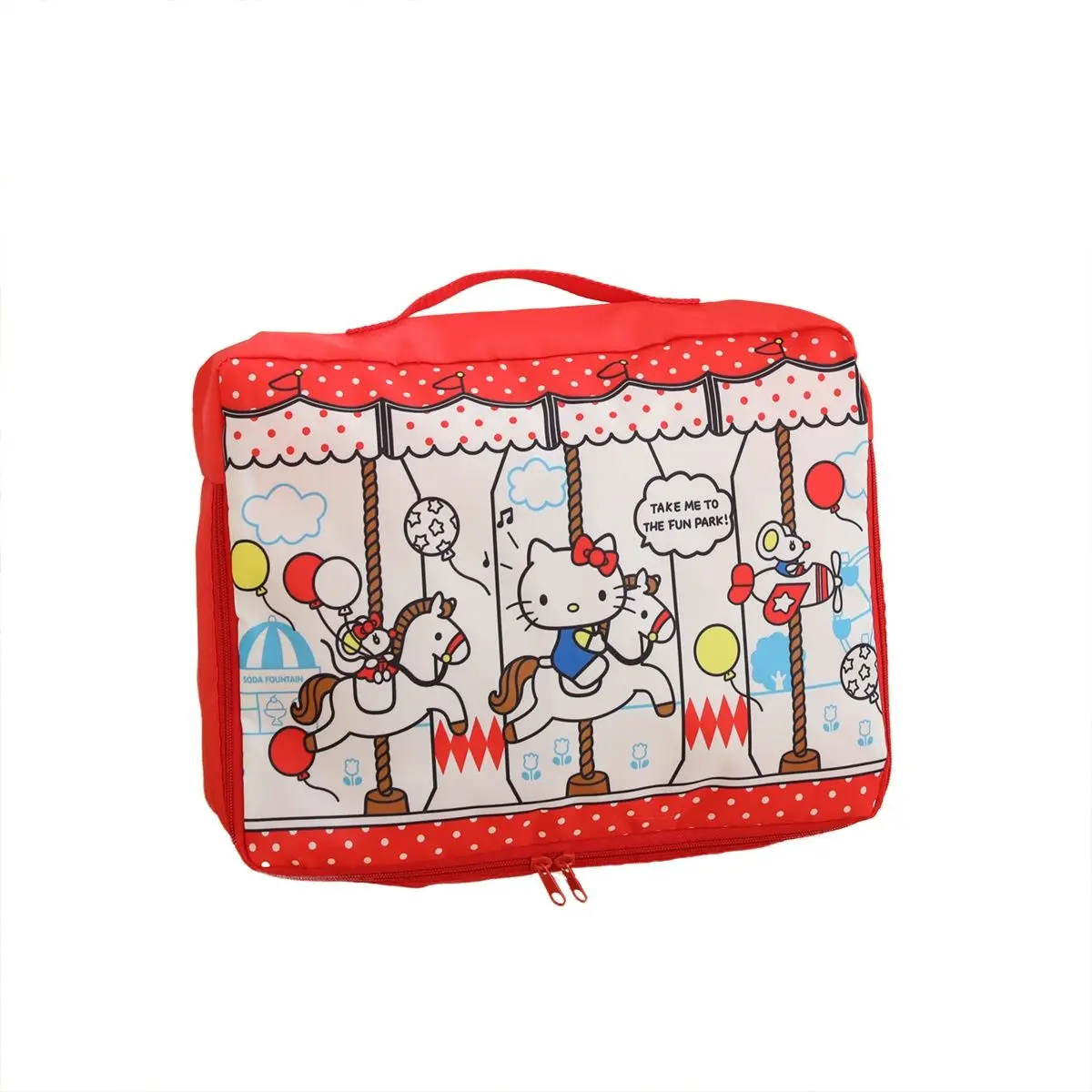Luggage Storage Bag Cute Cartoon Luggage Sorting Bag Travel Clothing Packing Bags Underwear Packaging