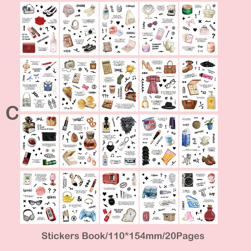 

Journamm наклейки для скрапбукинга