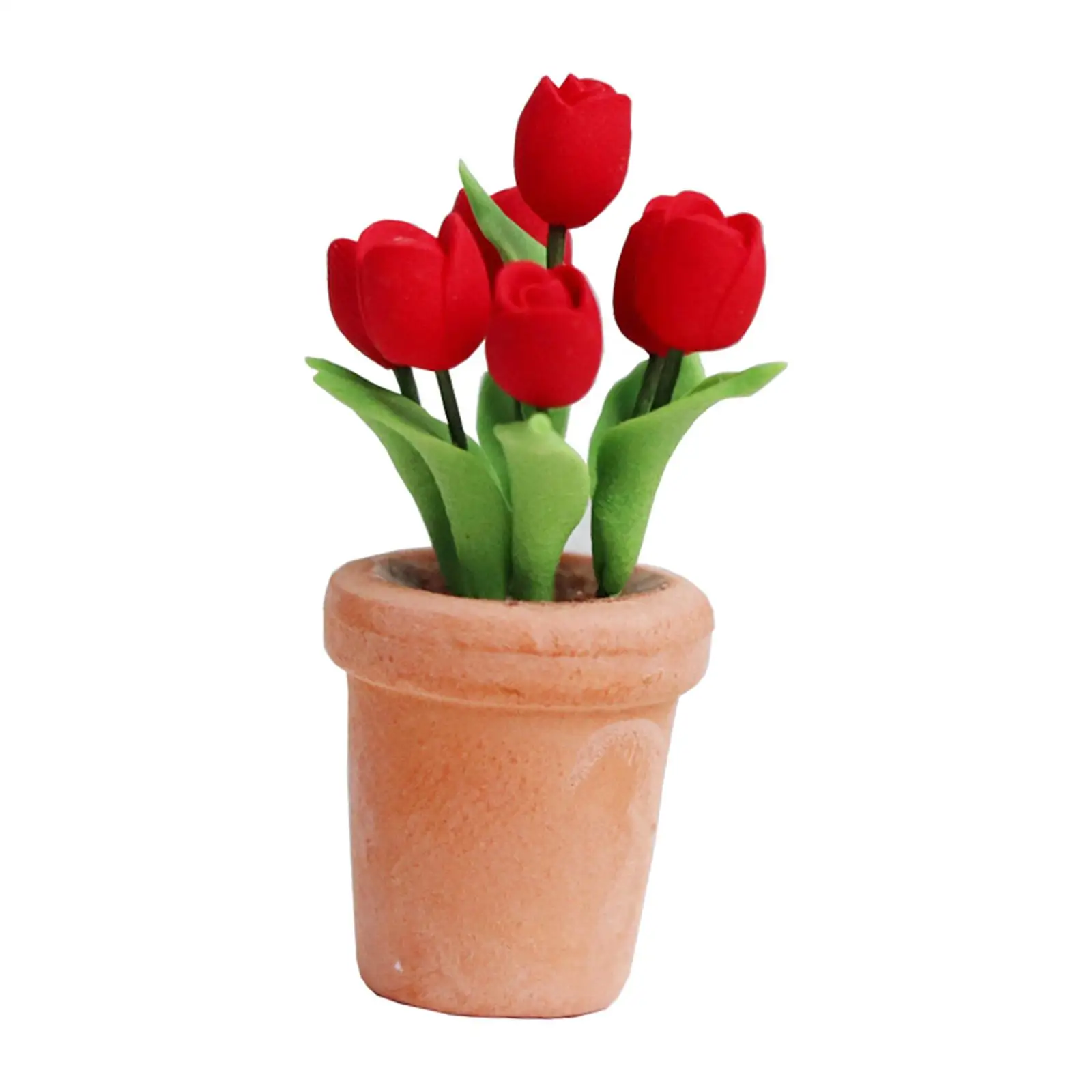 

Масштаб 1:12, аксессуары для украшения кукольного домика в горшке