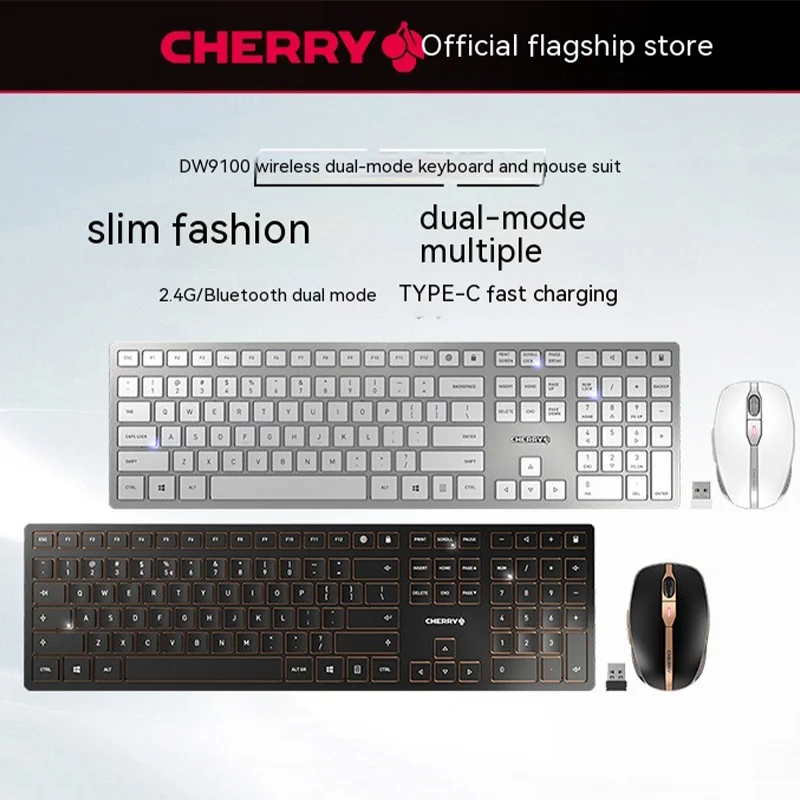 Беспроводная Bluetooth-мышь для офиса Cherry Dw9100