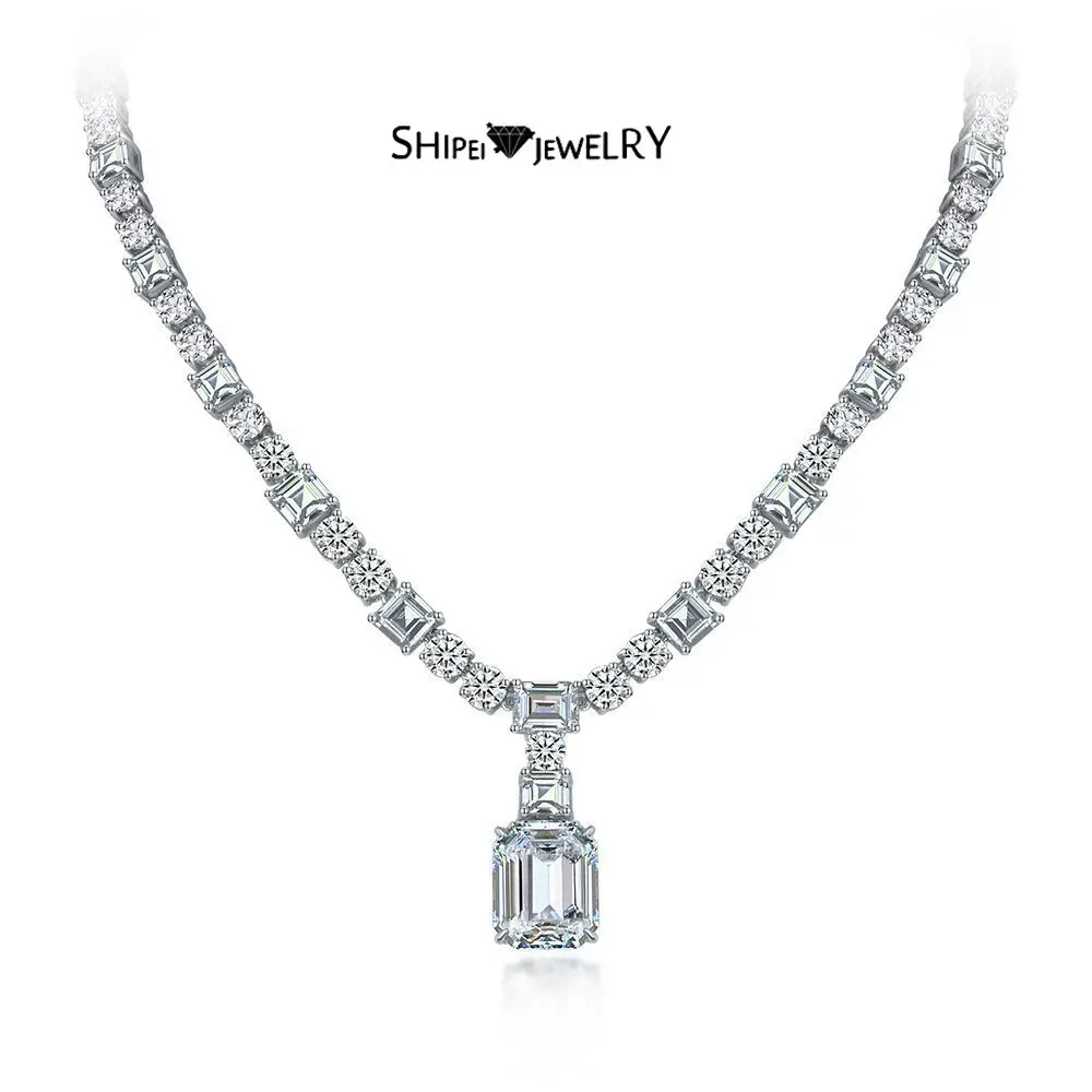 

Женский кулон из серебра 925 пробы, с изумрудом