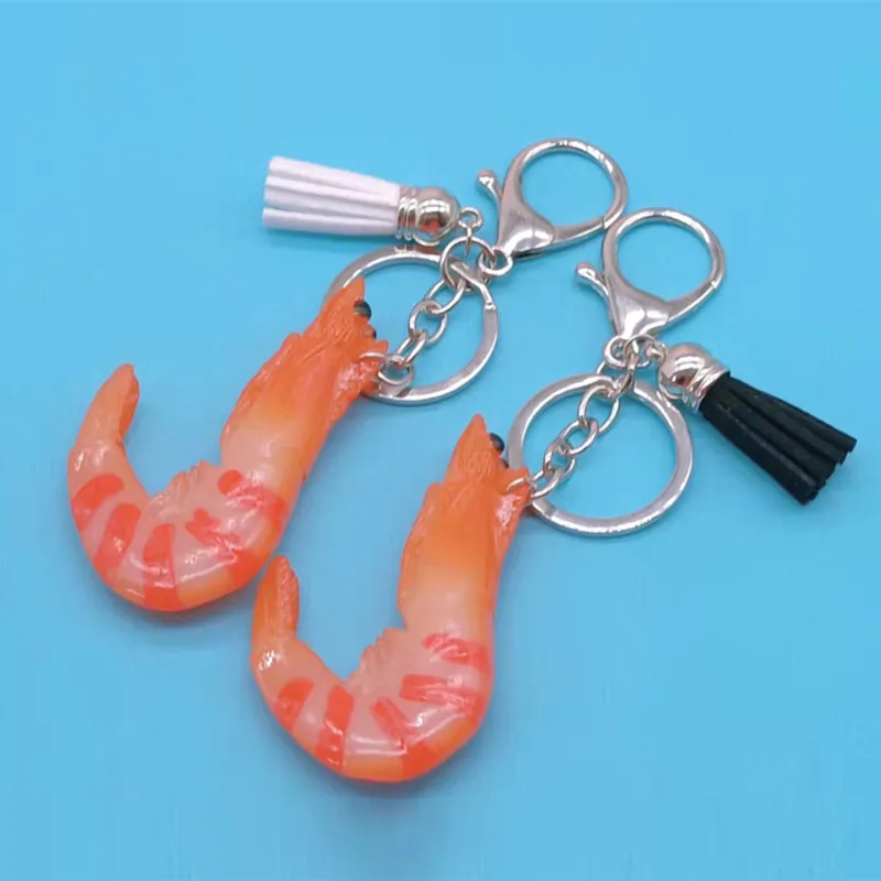 Новый брелок с разноцветной подвеской в виде Красной лобстера для женщин и