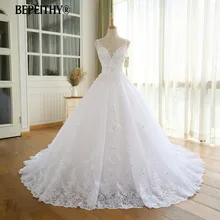 Gorgeous Wedding Dress With Lace Vestido De Novia Princesa Vintage Wedding Dresses Real Image Ball Bridal Gown 2022 For Women