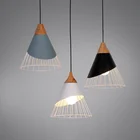 Современный светодиодный подвесной светильник, алюминиевый абажур, лампочка для ресторана, бара, кофе, столовой, дома, кухни, подвесной светильник