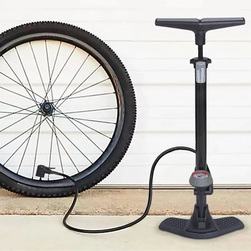 

Велосипедный насос с насосом для велосипедных шин с клапаном Presta и Schrader, велосипедный воздушный насос для велосипедных шин, мячей и плавательных колец, велосипедные насосы