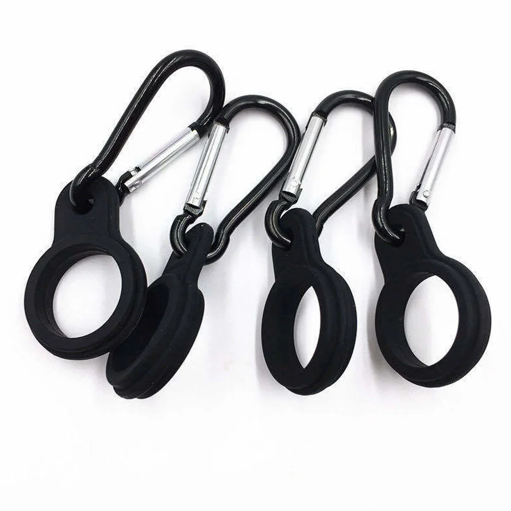 

8 Pcs Sports Water Bottle Buckle Climbing Carrier Outdoor Hook Hiking Silica Gel