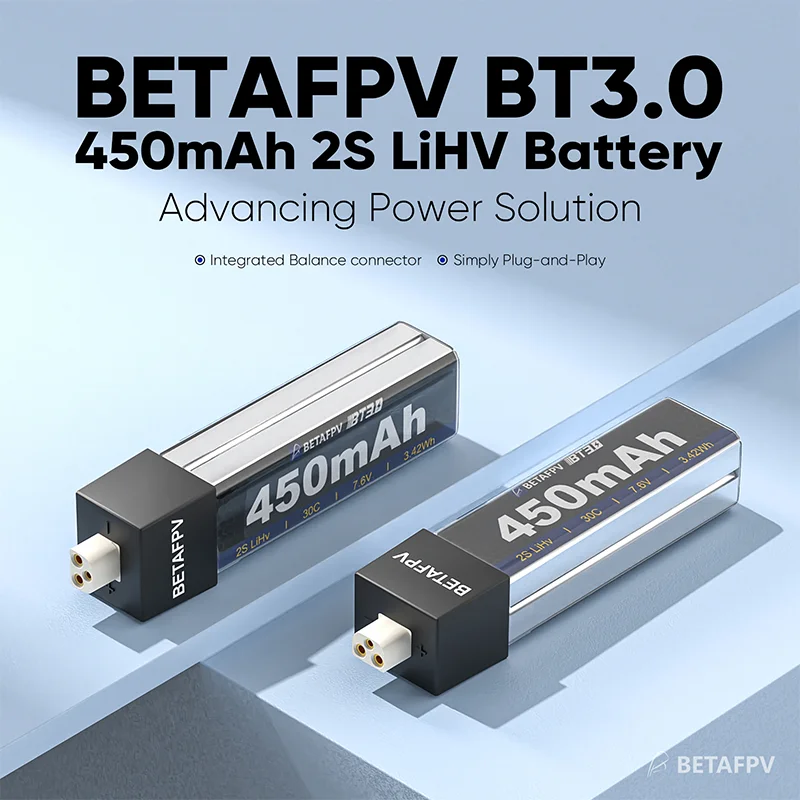 Батарея BETAFPV BT3.0 450 мАч 2S (2 шт.)