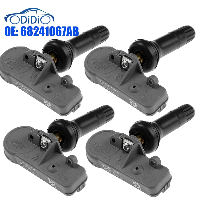 Датчики давления в шинах ODIDIO 68241067AB 433 МГц TPMS для Chrysler Dodge Fiat Jeep Lancia Ram Alfa 2010-2015