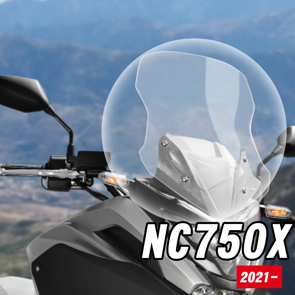 Лобовое стекло мотоцикла NC750X для Honda NC 750X 2021 защитные детали ветрового стекла