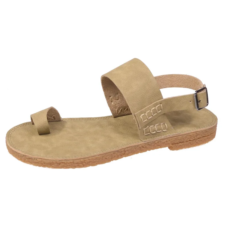 Hot Selling Soft Sole Flat Open Toe Sandals Women Beach Retro Sandals Women Sandals High Heels Women Shoes Sandals Women
