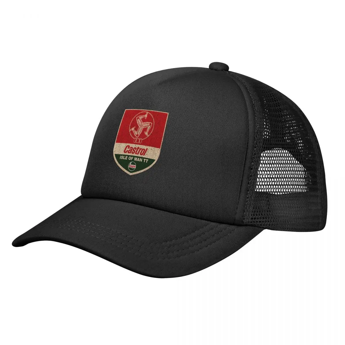 

Is-Le Of Man Original Adjustable Mesh Trucker Hat for Men and Women